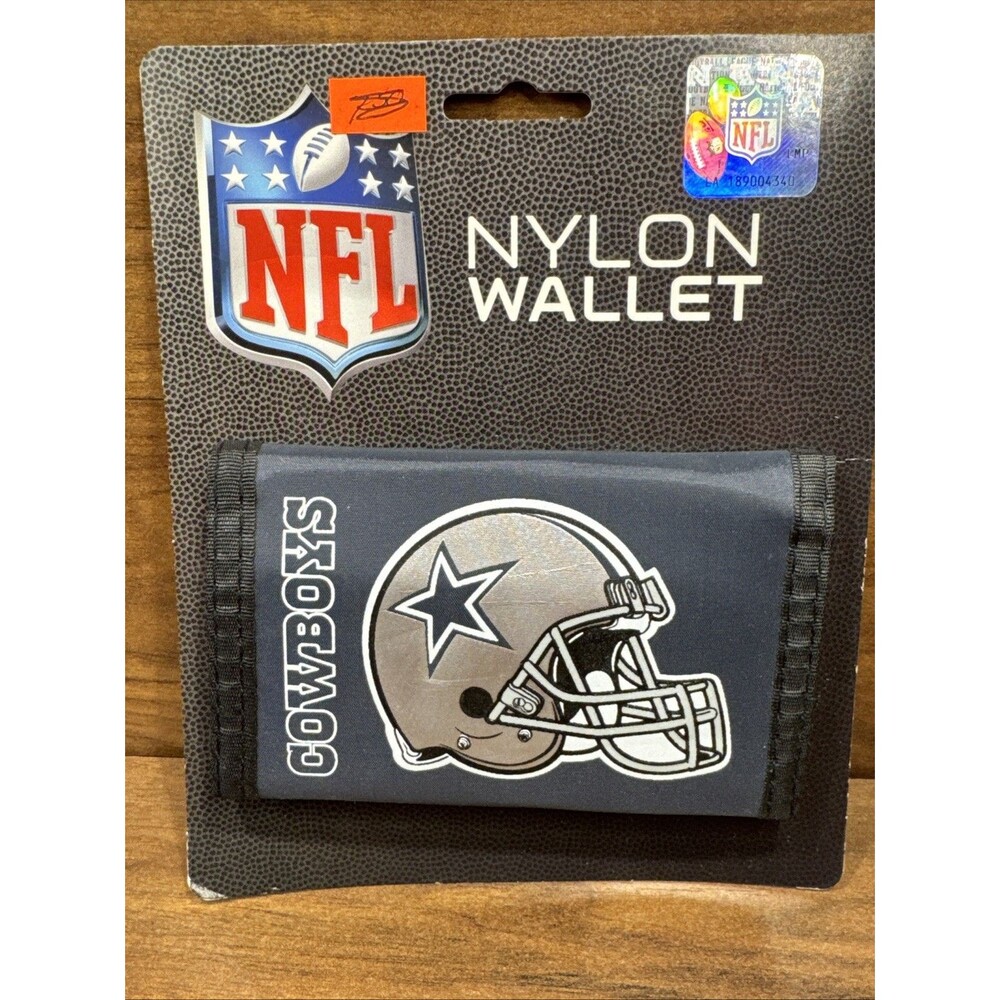 Officially licensed NFL Dallas Cowboys Nylon Trifold Wallet